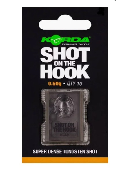 Korda shot on the hook 0.50gr 10unds
