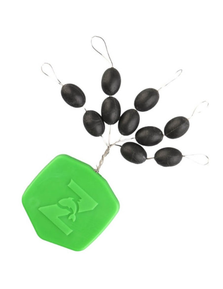 Zfish tungsten oval beads 6mm 10unds