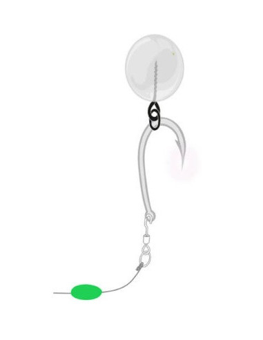 Zfish tungsten oval beads 6mm 10unds