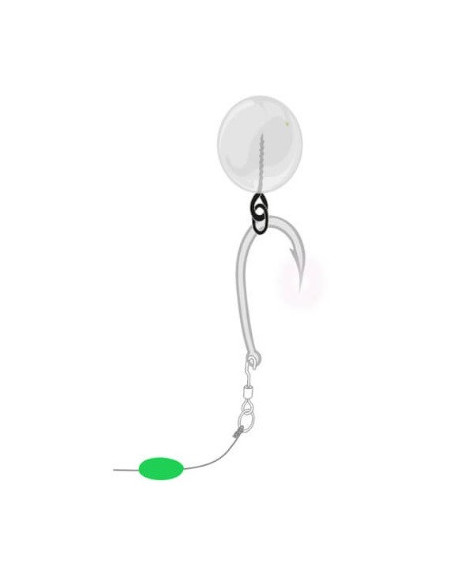 Zfish tungsten oval beads 6mm 10unds