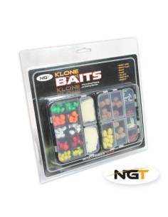 Ngt caja klone baits artifiales 155 piezas