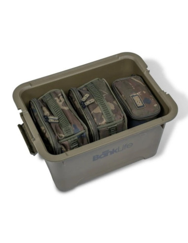 Nash bank life stacker storage box small 16 litros