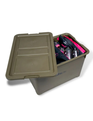 Nash bank life stacker storage box large 66 litros