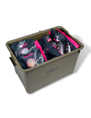 Nash bank life stacker storage box large 66 litros