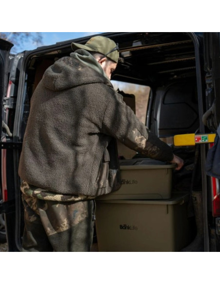 Nash bank life stacker storage box large 66 litros