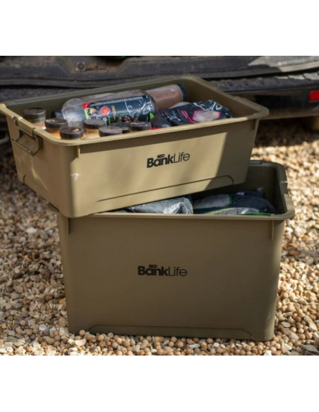 Nash bank life stacker storage box medium 36 litros