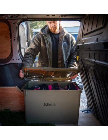 Nash bank life stacker storage box small 16 litros