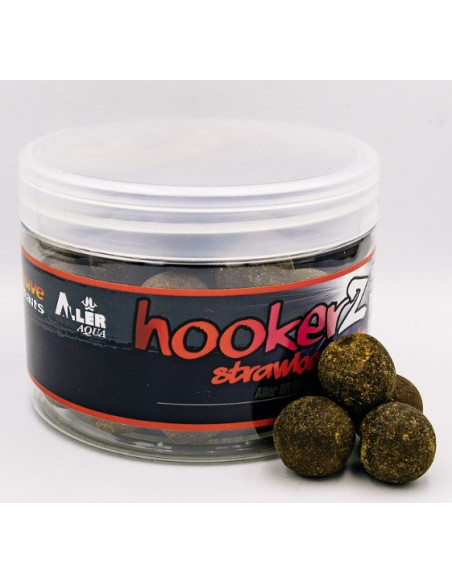 Massive baits hookerz aller strawberry GLM 18mm 300ml