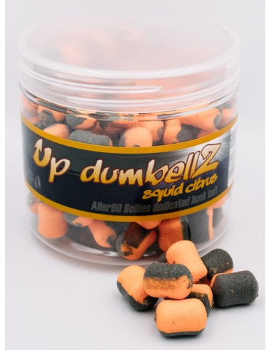 Massive baits up dumbellz aller squid citrus 14mm