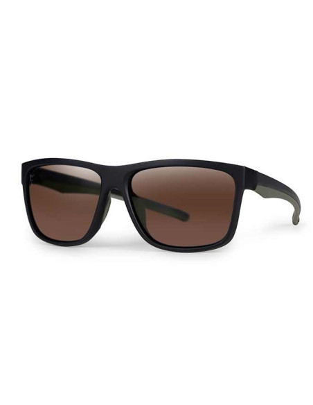 Fox gafas collection black green lenses brown