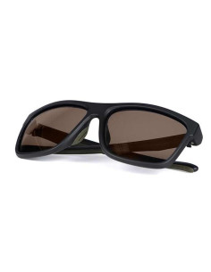 Fox gafas collection black green lenses brown 2