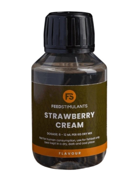 Feedstimulants flavour strawberry cream 100ml