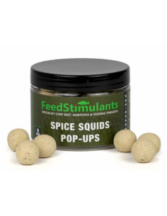 Feedstimulants pop-ups spice squid pre-soaked 16mm
