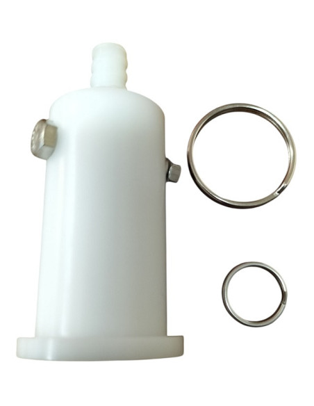 Atropa pieza plastico para pesas