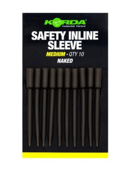 Korda safety inline sleeve naked medium 10unds