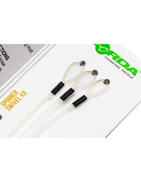 Korda booms spinner swivel xx 5.5" 14cm 3unds