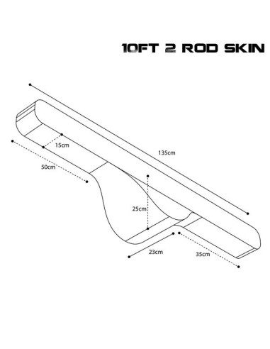 Nash scope ops soft protect 10" 2 rod skin