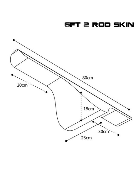 Nash scope ops hi protect 6" 2 rod skin