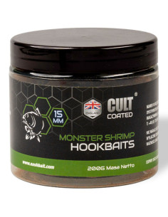 Nash monster shrimp cult coated hookbaits 20mm