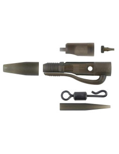 Fox edges naturals tubing lead clip kit 5 set