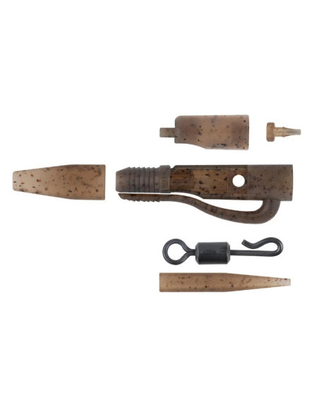 Fox edges camo tubing lead clip kit 5 set