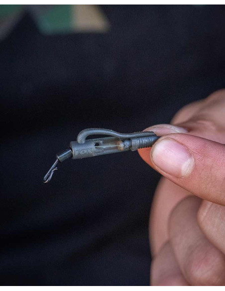 Fox edges camo tubing lead clip kit 5 set