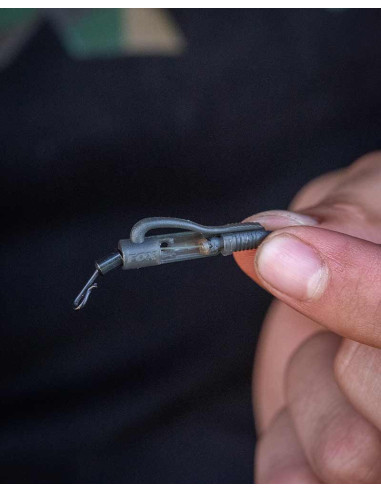 Fox edges naturals tubing lead clip kit 5 set