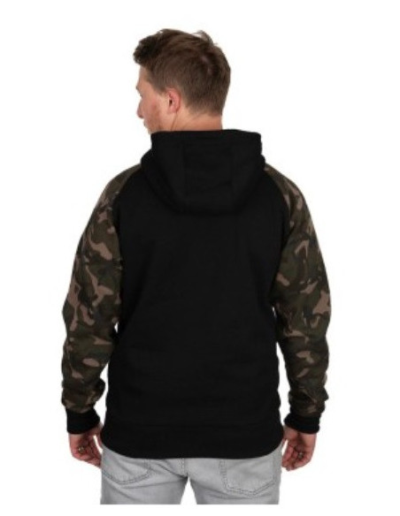 Fox black camo raglan hoody talla XL
