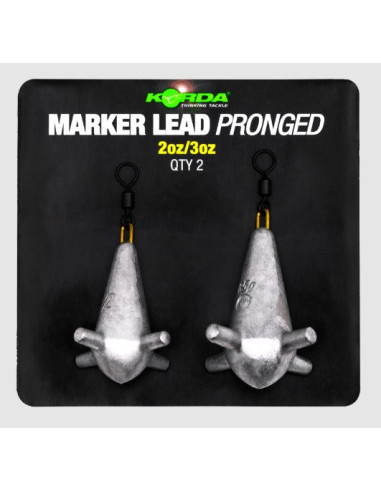Korda marker leads 2 & 3 oz 2unds