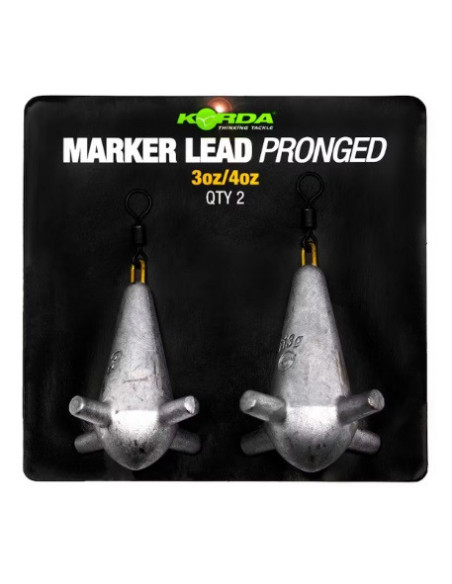 Korda marker leads 3 & 4 oz 2unds