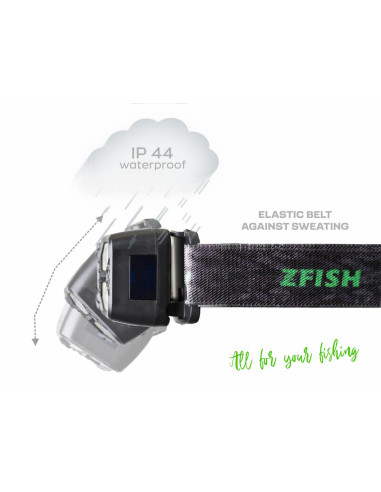 Zfish headlamp photonix 360 lumenes