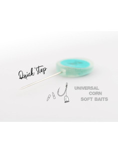 Zfish nite glow needle quick stops turquesa 2