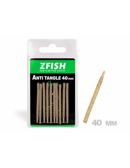 Zfish anti-tangle sleeves 40mm 10unds