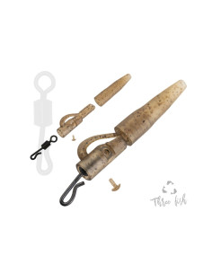 Zfish lead clip set & tail rubber+ qc 6 kits