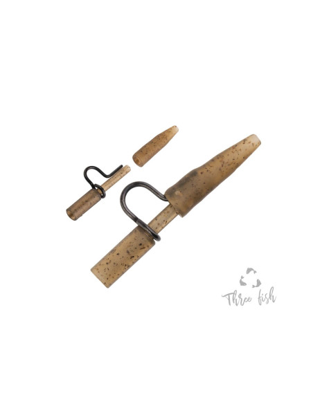 Zfish heavy duty clip & tail rubber 6 kits