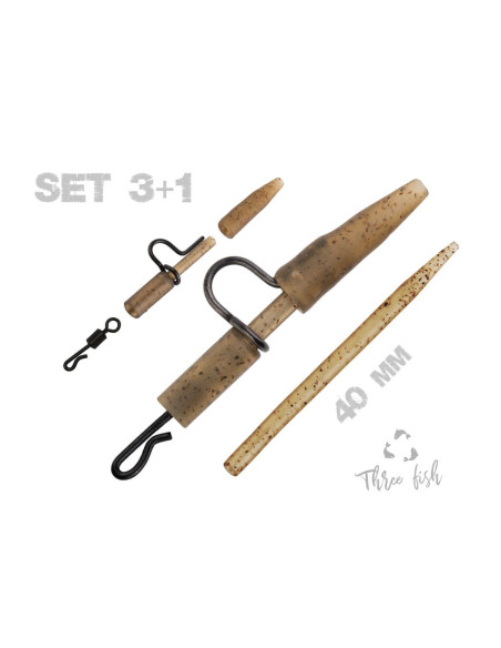 Zfish heavy duty clip complete set 40mm 5 kits