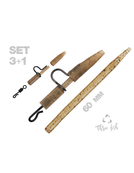 Zfish heavy duty clip complete set 60mm 5 kits