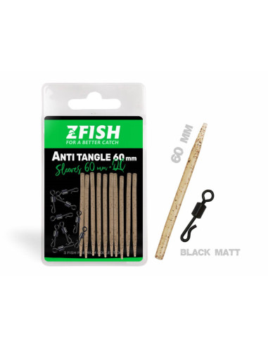 Zfish anti tangle set sleeves 60mm + qc 10 kits