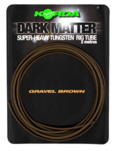 Korda dark ultra heavy tunsteno rig tube gravel brown 2m