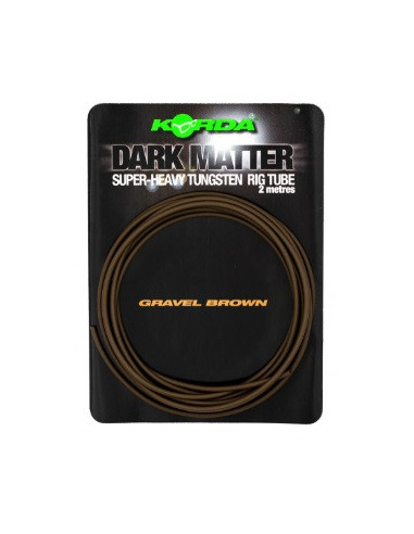 Korda dark ultra heavy tunsteno rig tube gravel brown 2m