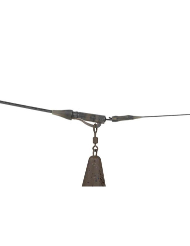 Fox essential tungsten tubing lead clip size 7 3unds