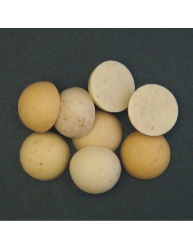 Enterprise medio boilie crema beige 15mm 8unds