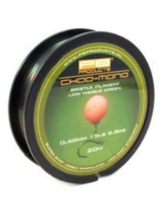 Pb products chod mono weed 0.45mm 20lb 20m