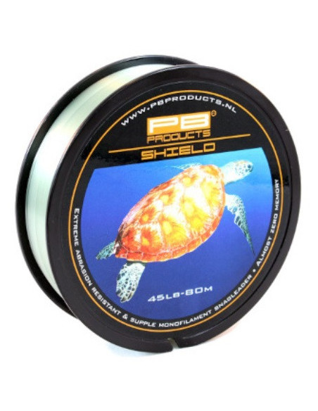 Pb products shield snagleader 45lb clear 80m