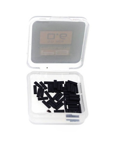 Pb products double barrel crimps 0.7mm 50unds