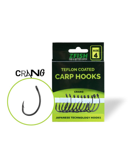 Zfish teflon crang hook nº6 10unds