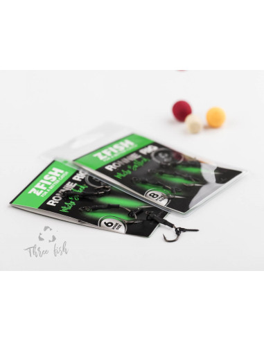 Zfish teflon ronnie rig hook nº4 3unds