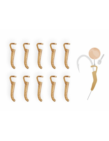 Zfish pop-up hook aligner 10unds