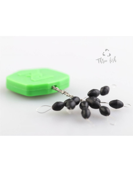 Zfish feeder oval stopper medium 12unds