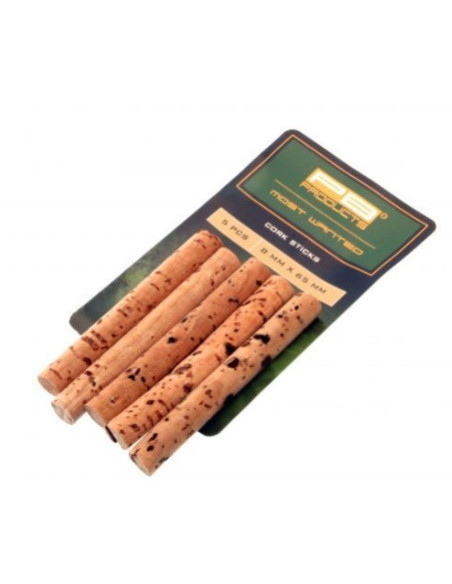 Pb products cork sticks 6mm 5unds